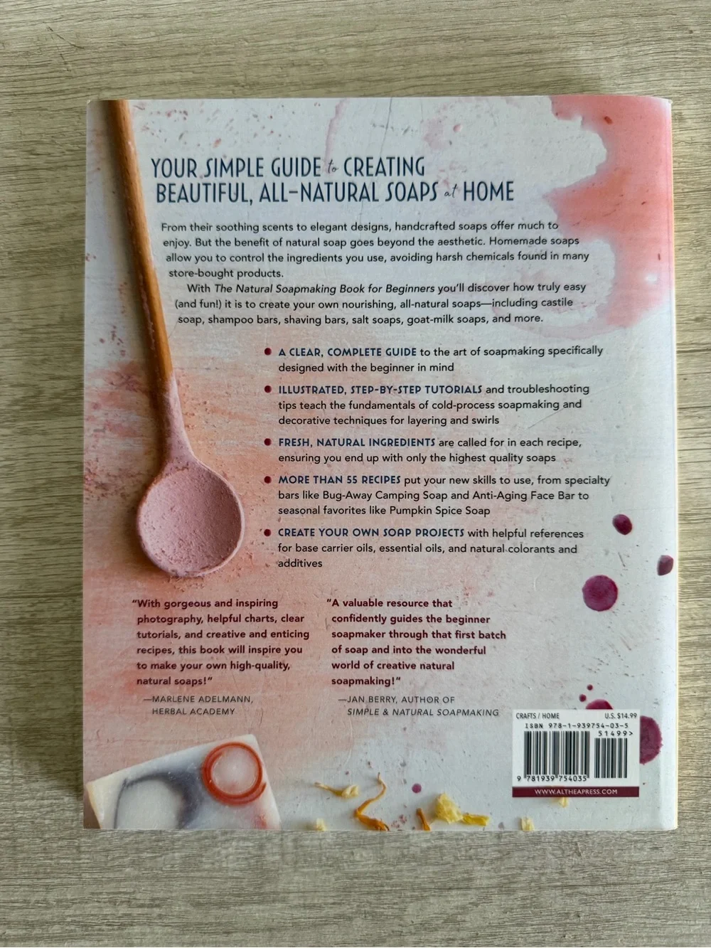 Soap Making Book Lot of 3 Natural Soapmaking Beginners Pure Making Scratch DIY
